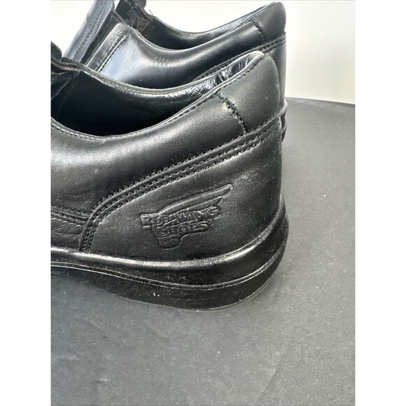 Red Wing Shoes 6646 Men’s 8 D Black‎ Leather Steel Toe Safety Slip On (01/13) - Picture 9 of 13